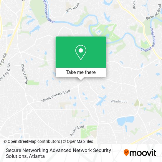 Secure Networking Advanced Network Security Solutions map