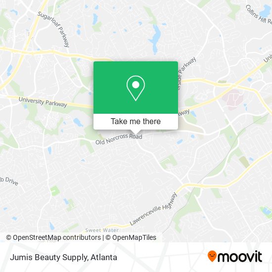 Jumis Beauty Supply map