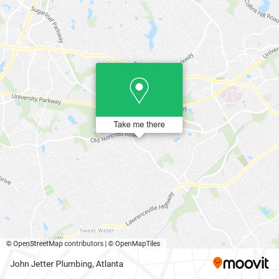 Mapa de John Jetter Plumbing