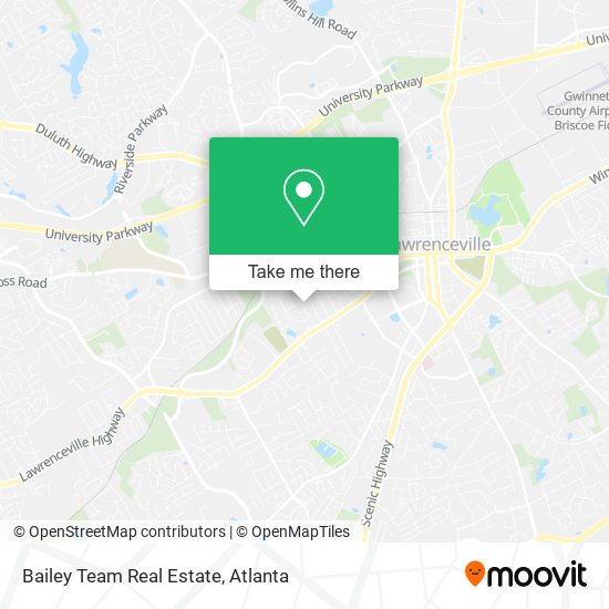 Bailey Team Real Estate map