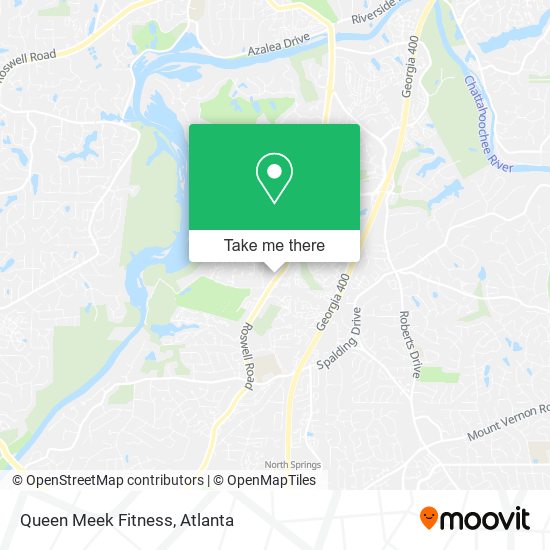 Queen Meek Fitness map