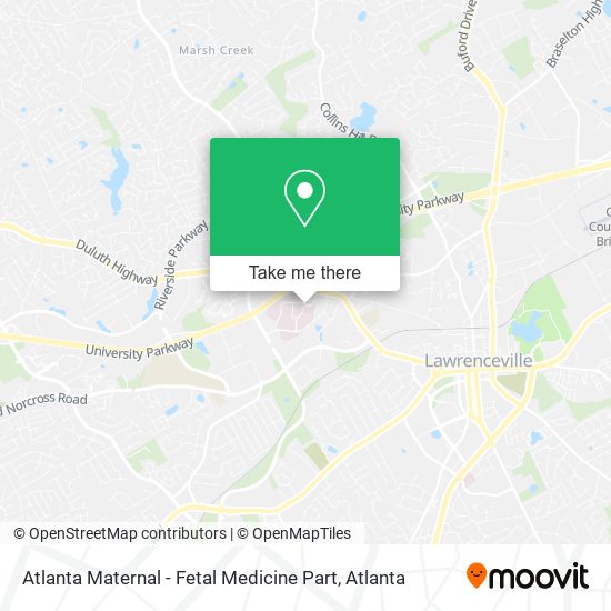 Mapa de Atlanta Maternal - Fetal Medicine Part