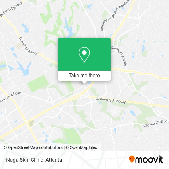 Mapa de Nuga Skin Clinic