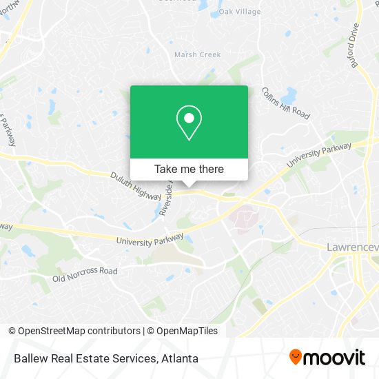 Mapa de Ballew Real Estate Services