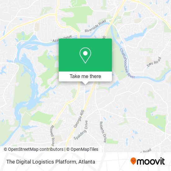 The Digital Logistics Platform map