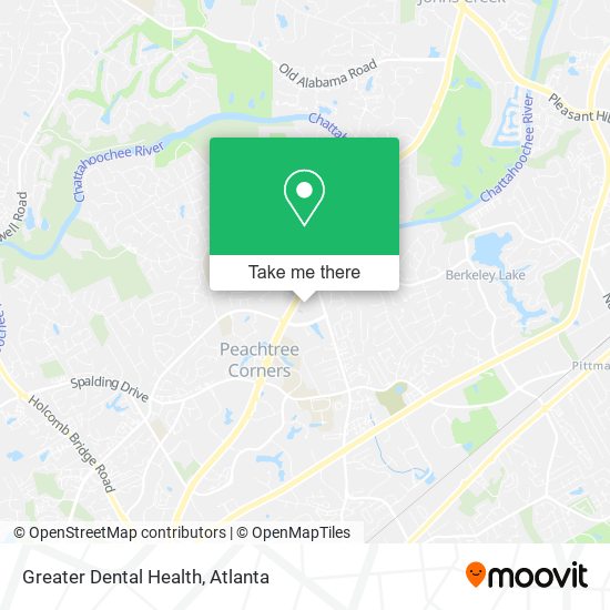 Greater Dental Health map