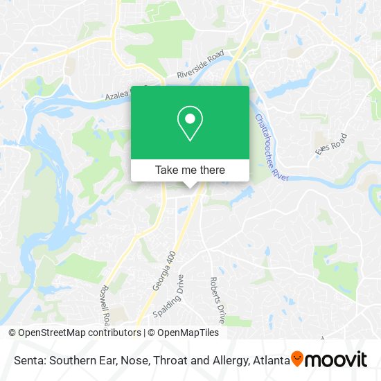 Senta: Southern Ear, Nose, Throat and Allergy map