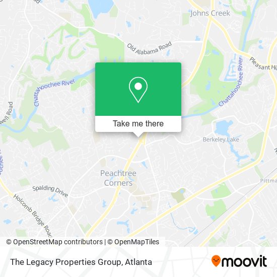 The Legacy Properties Group map