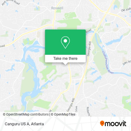 Canguru US A map