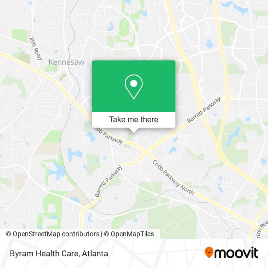 Mapa de Byram Health Care