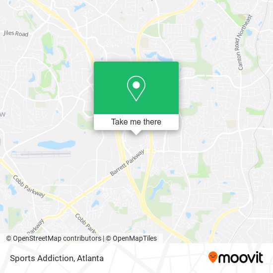 Sports Addiction map