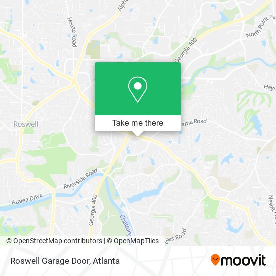 Roswell Garage Door map