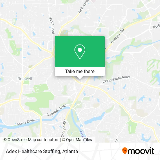 Adex Healthcare Staffing map