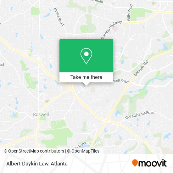 Albert Daykin Law map