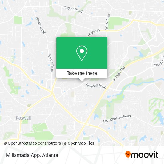 Millamada App map