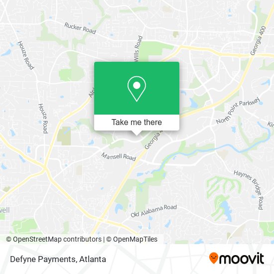 Defyne Payments map