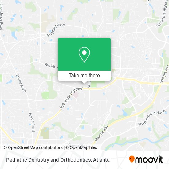 Mapa de Pediatric Dentistry and Orthodontics