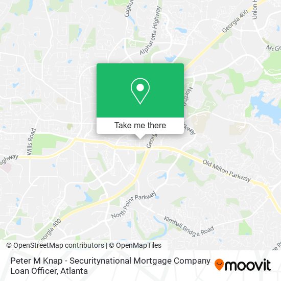 Peter M Knap - Securitynational Mortgage Company Loan Officer map