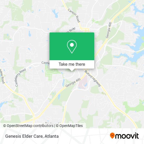 Genesis Elder Care map