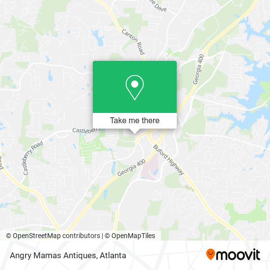Angry Mamas Antiques map