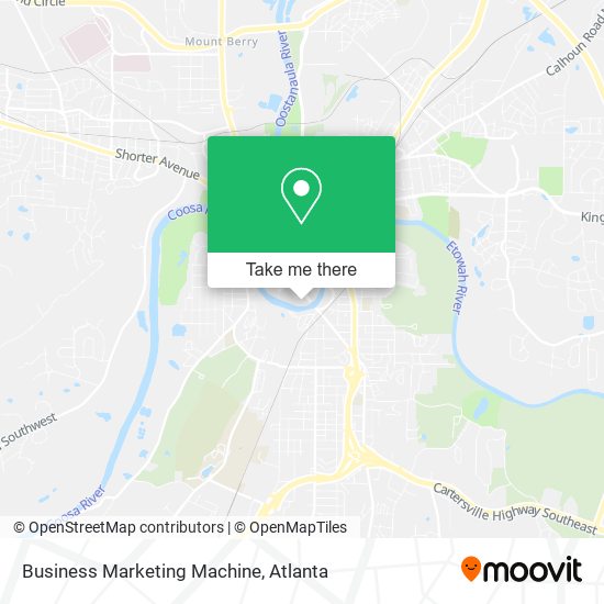 Mapa de Business Marketing Machine