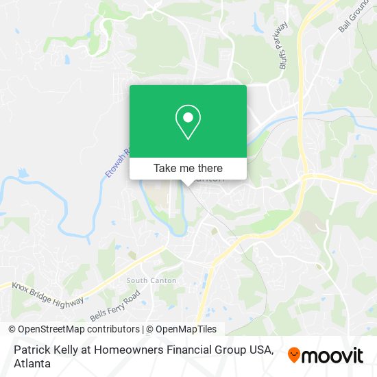 Patrick Kelly at Homeowners Financial Group USA map