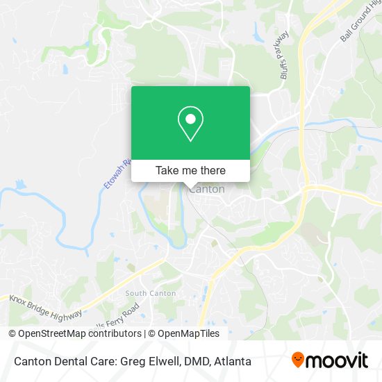 Mapa de Canton Dental Care: Greg Elwell, DMD