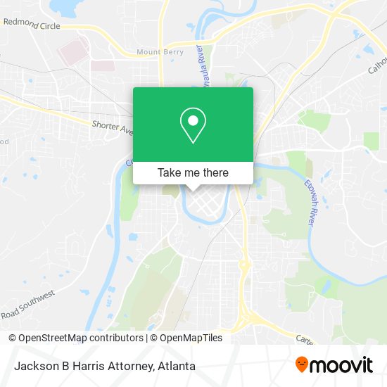 Mapa de Jackson B Harris Attorney