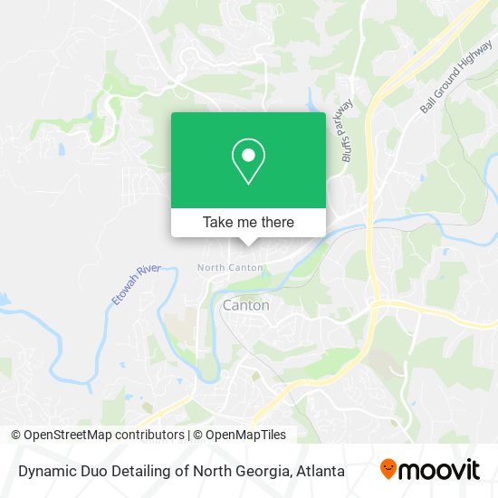 Mapa de Dynamic Duo Detailing of North Georgia