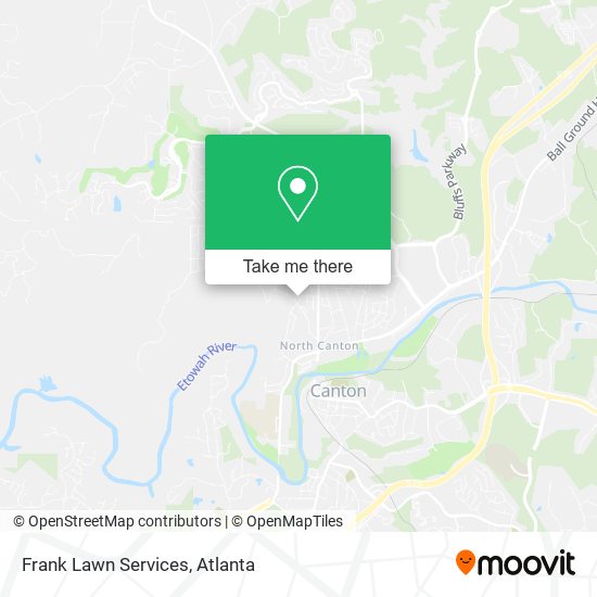 Mapa de Frank Lawn Services