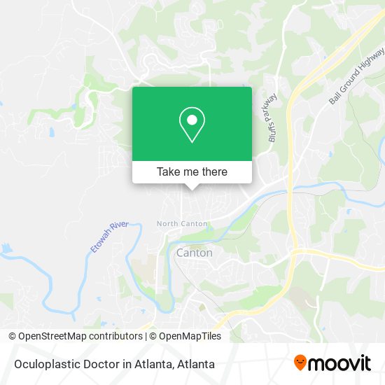 Mapa de Oculoplastic Doctor in Atlanta