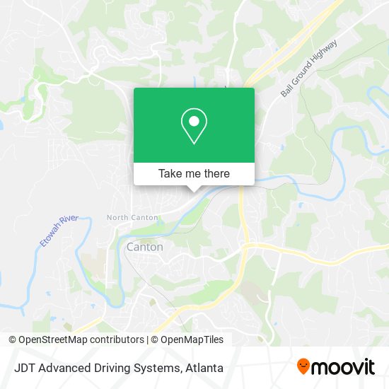 JDT Advanced Driving Systems map