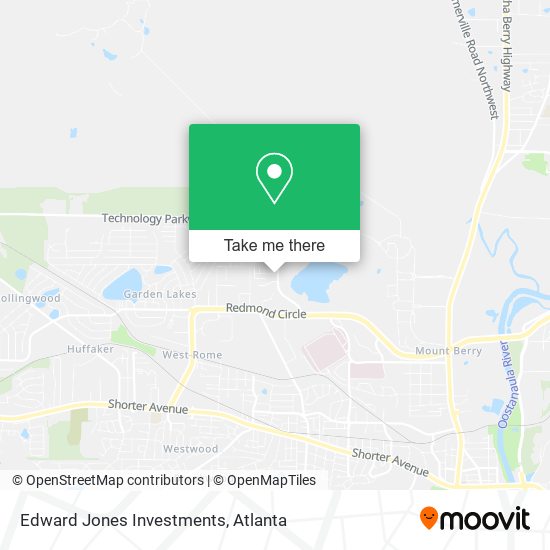 Edward Jones Investments map