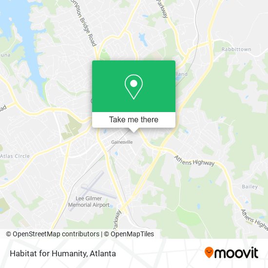 Habitat for Humanity map