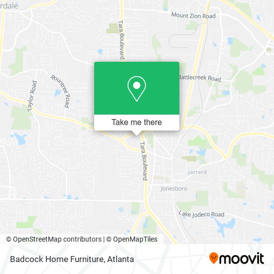 Badcock Home Furniture map