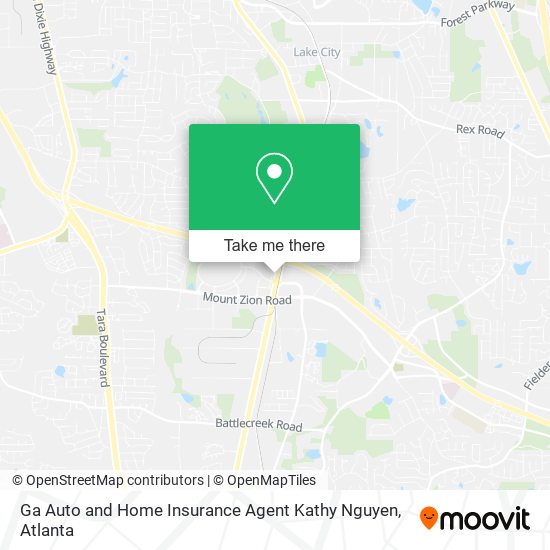 Mapa de Ga Auto and Home Insurance Agent Kathy Nguyen