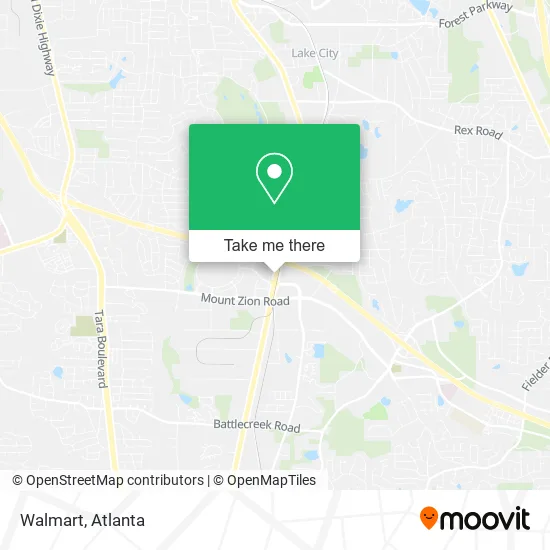 Walmart map