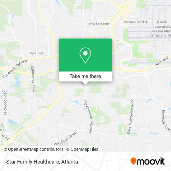 Star Family Healthcare map