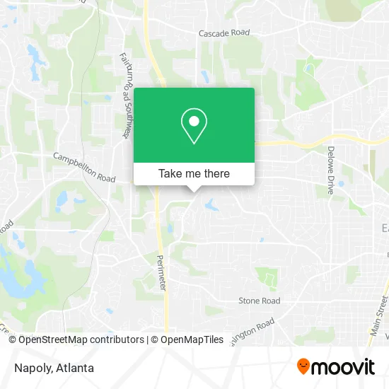 Mapa de Napoly
