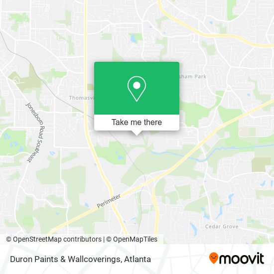Duron Paints & Wallcoverings map