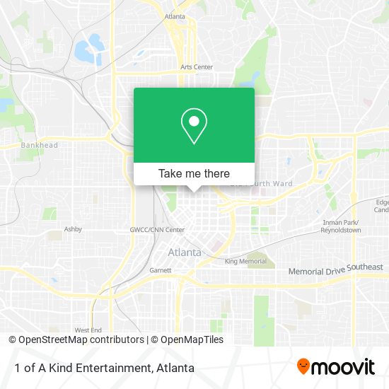 1 of A Kind Entertainment map