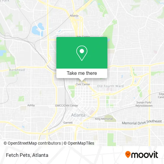Fetch Pets map