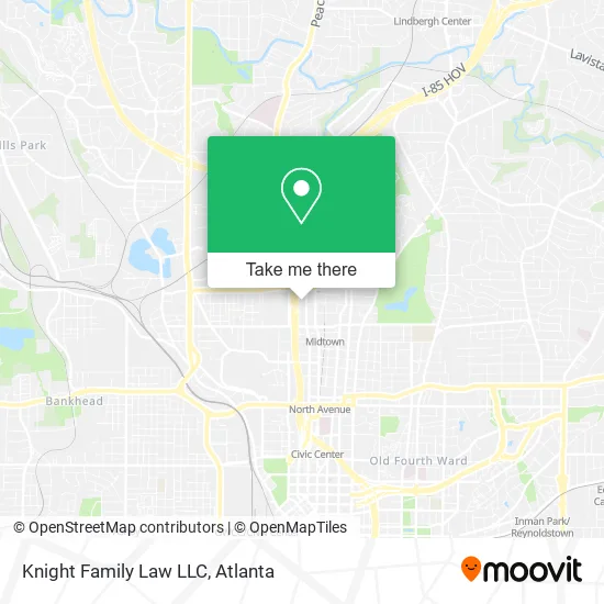 Knight Family Law LLC map
