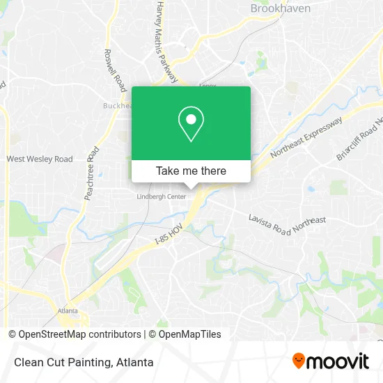Clean Cut Painting map