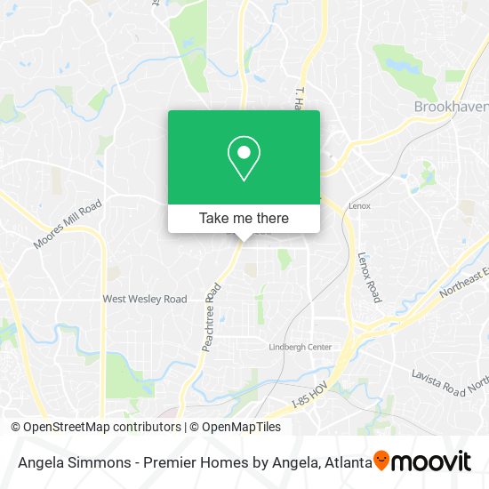 Angela Simmons - Premier Homes by Angela map