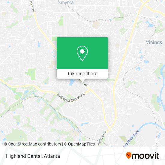 Mapa de Highland Dental