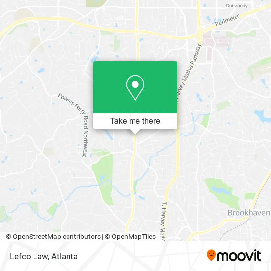 Mapa de Lefco Law