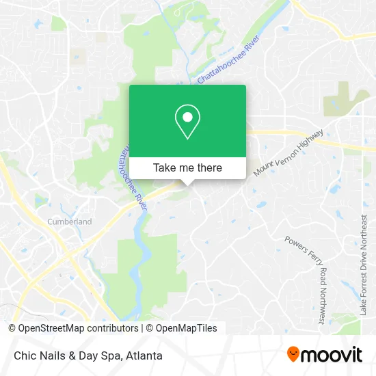 Chic Nails & Day Spa map