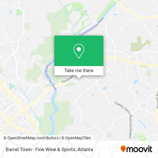 Barrel Town - Fine Wine & Spirits map