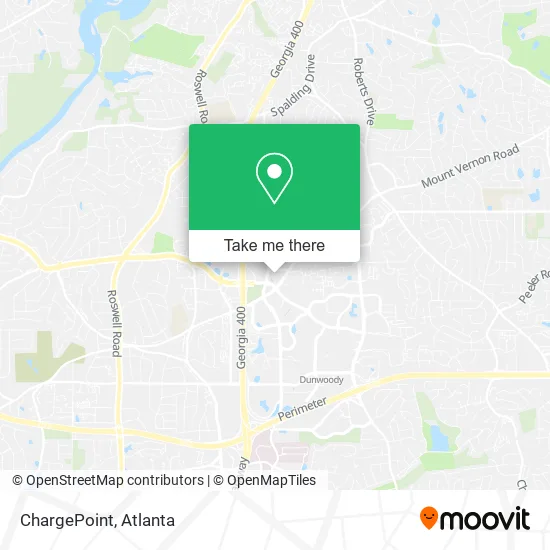 ChargePoint map